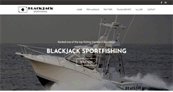 Desktop Screenshot of blackjackcharters.com