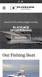 Mobile Screenshot of blackjackcharters.com